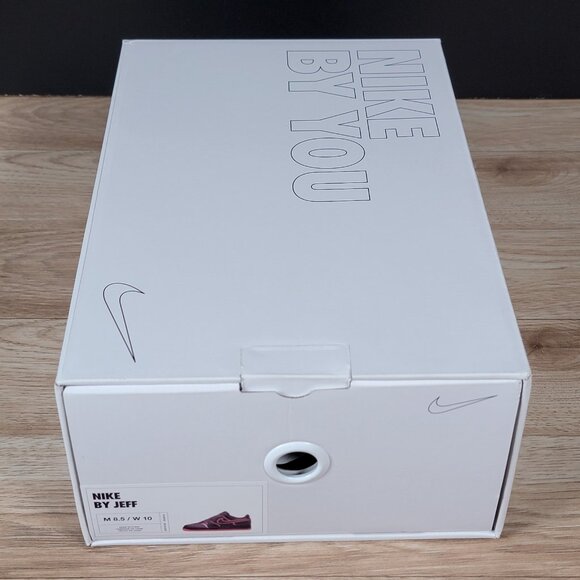Nike Air Force 1 CR7 By You Shoes Men Size 8.5 Black Infrared Leather DD3746-991 main image 4